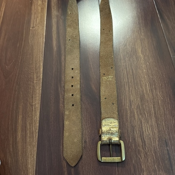 EXPRESS Women’s Brown Leather Belt size Large - Picture 5 of 9